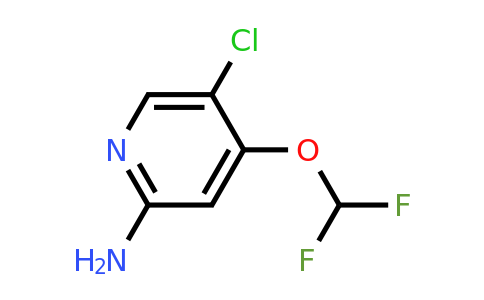 CAS 2231672-98-1 | 5-chloro-4-(difluoromethoxy)pyridin-2-amine
