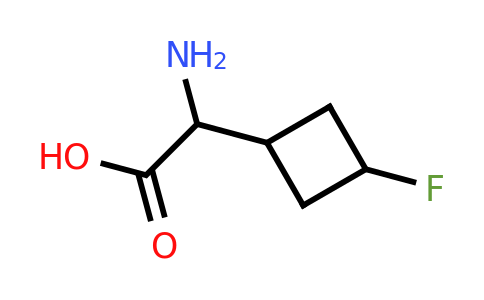 CAS 2231673-08-6 | 2-amino-2-(3-fluorocyclobutyl)acetic acid