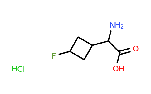 CAS 2231673-09-7 | 2-amino-2-(3-fluorocyclobutyl)acetic acid;hydrochloride
