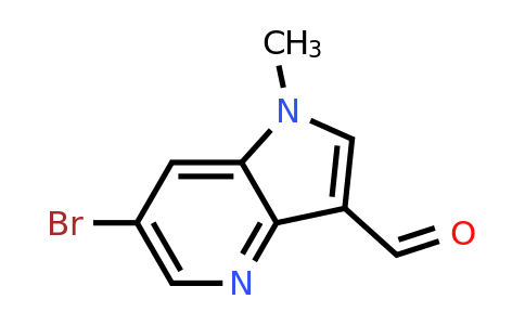 CAS 2231673-11-1 | 6-bromo-1-methyl-pyrrolo[3,2-b]pyridine-3-carbaldehyde