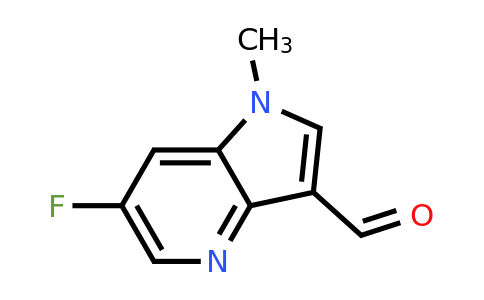 CAS 2231673-19-9 | 6-fluoro-1-methyl-1H-pyrrolo[3,2-b]pyridine-3-carbaldehyde