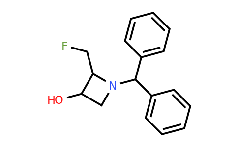 CAS 2231673-20-2 | 1-(diphenylmethyl)-2-(fluoromethyl)azetidin-3-ol