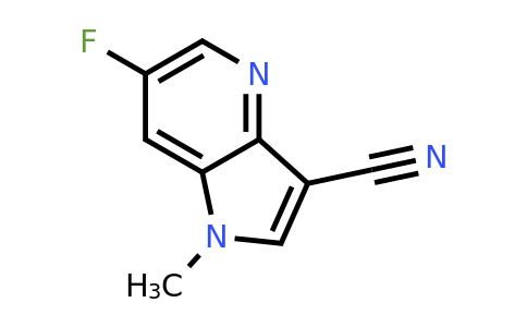 CAS 2231673-22-4 | 6-fluoro-1-methyl-1H-pyrrolo[3,2-b]pyridine-3-carbonitrile
