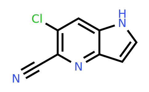 CAS 2231673-27-9 | 6-chloro-1H-pyrrolo[3,2-b]pyridine-5-carbonitrile