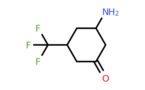 CAS 2231673-39-3 | 3-amino-5-(trifluoromethyl)cyclohexan-1-one