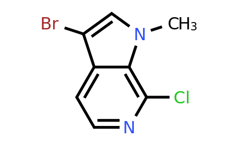 CAS 2231673-48-4 | 3-bromo-7-chloro-1-methyl-1H-pyrrolo[2,3-c]pyridine