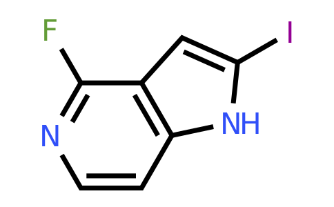 CAS 2231673-61-1 | 4-fluoro-2-iodo-1H-pyrrolo[3,2-c]pyridine