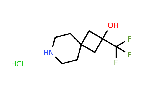 CAS 2231674-25-0 | 2-(trifluoromethyl)-7-azaspiro[3.5]nonan-2-ol;hydrochloride