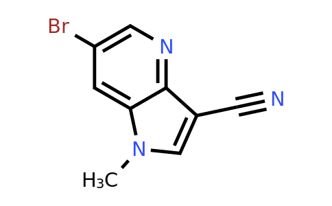 CAS 2231674-51-2 | 6-bromo-1-methyl-1H-pyrrolo[3,2-b]pyridine-3-carbonitrile