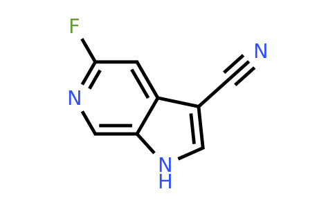 CAS 2231674-76-1 | 5-fluoro-1H-pyrrolo[2,3-c]pyridine-3-carbonitrile