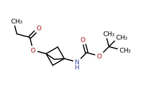 CAS 2231674-88-5 | [3-(tert-butoxycarbonylamino)-1-bicyclo[1.1.1]pentanyl] propanoate