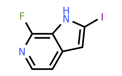 CAS 2231674-98-7 | 7-fluoro-2-iodo-1H-pyrrolo[2,3-c]pyridine