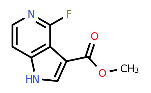 CAS 2231675-01-5 | methyl 4-fluoro-1H-pyrrolo[3,2-c]pyridine-3-carboxylate