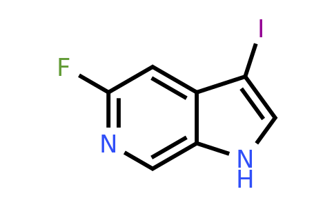 CAS 2231675-12-8 | 5-fluoro-3-iodo-1H-pyrrolo[2,3-c]pyridine