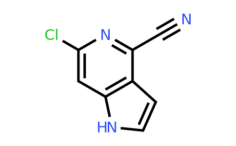 CAS 2231675-16-2 | 6-chloro-1H-pyrrolo[3,2-c]pyridine-4-carbonitrile
