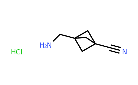 CAS 2231675-26-4 | 3-(aminomethyl)bicyclo[1.1.1]pentane-1-carbonitrile;hydrochloride