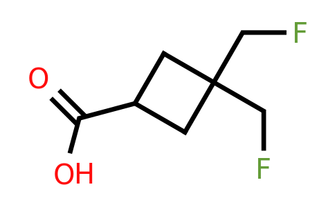CAS 2231675-46-8 | 3,3-bis(fluoromethyl)cyclobutane-1-carboxylic acid