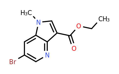 CAS 2231675-67-3 | ethyl 6-bromo-1-methyl-1H-pyrrolo[3,2-b]pyridine-3-carboxylate