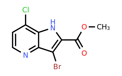 CAS 2231675-84-4 | methyl 3-bromo-7-chloro-1H-pyrrolo[3,2-b]pyridine-2-carboxylate