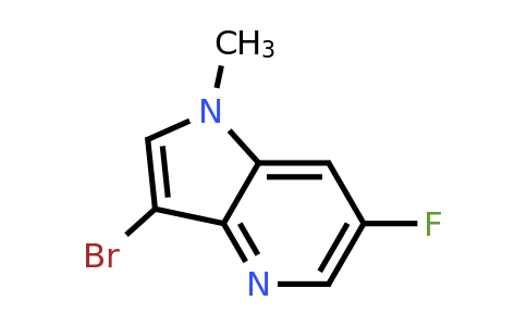CAS 2231675-85-5 | 3-bromo-6-fluoro-1-methyl-1H-pyrrolo[3,2-b]pyridine