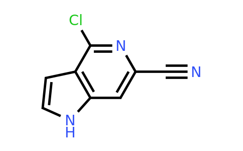 CAS 2231675-90-2 | 4-chloro-1H-pyrrolo[3,2-c]pyridine-6-carbonitrile
