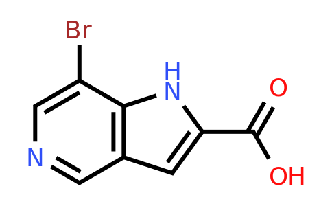 CAS 2231675-96-8 | 7-bromo-1H-pyrrolo[3,2-c]pyridine-2-carboxylic acid