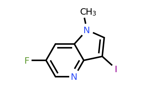 CAS 2231676-01-8 | 6-fluoro-3-iodo-1-methyl-pyrrolo[3,2-b]pyridine