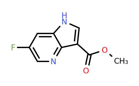 CAS 2231676-04-1 | methyl 6-fluoro-1H-pyrrolo[3,2-b]pyridine-3-carboxylate