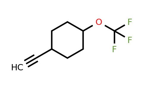 1-ethynyl-4-(trifluoromethoxy)cyclohexane