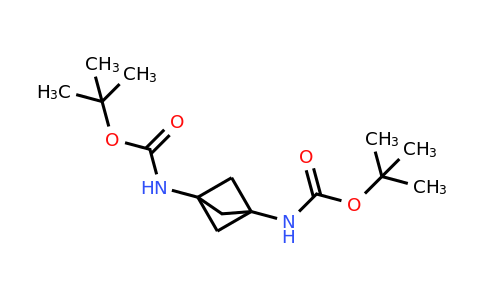 CAS 2231676-10-9 | tert-butyl N-[3-(tert-butoxycarbonylamino)-1-bicyclo[1.1.1]pentanyl]carbamate