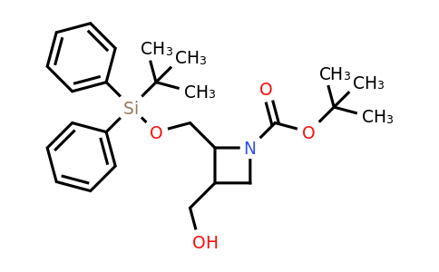 CAS 2231676-22-3 | tert-butyl 2-{[(tert-butyldiphenylsilyl)oxy]methyl}-3-(hydroxymethyl)azetidine-1-carboxylate