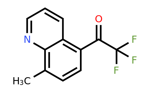CAS 2231676-39-2 | 2,2,2-trifluoro-1-(8-methylquinolin-5-yl)ethan-1-one