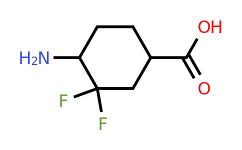 CAS 2231676-45-0 | 4-amino-3,3-difluoro-cyclohexanecarboxylic acid