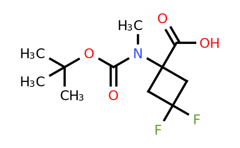 CAS 2231676-48-3 | 1-{[(tert-butoxy)carbonyl](methyl)amino}-3,3-difluorocyclobutane-1-carboxylic acid