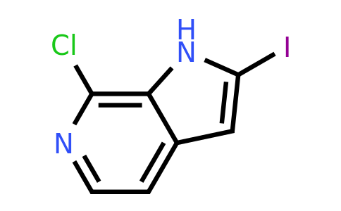 CAS 2231676-62-1 | 7-chloro-2-iodo-1H-pyrrolo[2,3-c]pyridine