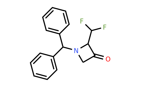 CAS 2231676-63-2 | 1-benzhydryl-2-(difluoromethyl)azetidin-3-one