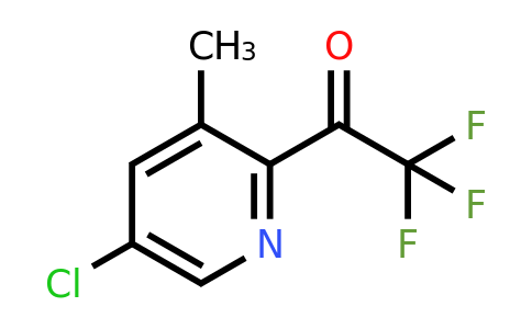 CAS 2231676-64-3 | 1-(5-Chloro-3-methylpyridin-2-yl)-2,2,2-trifluoroethanone