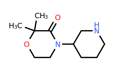 CAS 2231676-68-7 | 2,2-dimethyl-4-(piperidin-3-yl)morpholin-3-one