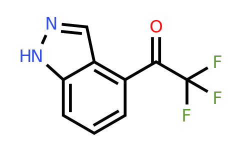 CAS 2231676-70-1 | 2,2,2-trifluoro-1-(1H-indazol-4-yl)ethan-1-one