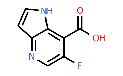 CAS 2231677-00-0 | 6-fluoro-1H-pyrrolo[3,2-b]pyridine-7-carboxylic acid