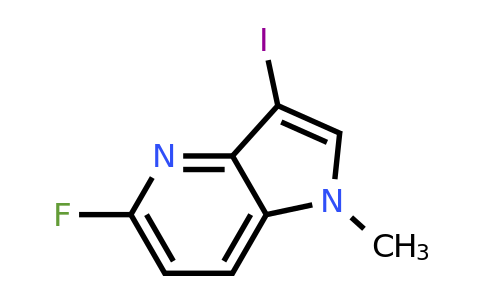 CAS 2231677-01-1 | 5-fluoro-3-iodo-1-methyl-1H-pyrrolo[3,2-b]pyridine