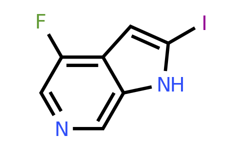 CAS 2231677-07-7 | 4-fluoro-2-iodo-1H-pyrrolo[2,3-c]pyridine