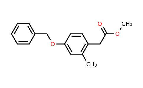 CAS 223406-97-1 | Methyl 2-(4-(benzyloxy)-2-methylphenyl)acetate