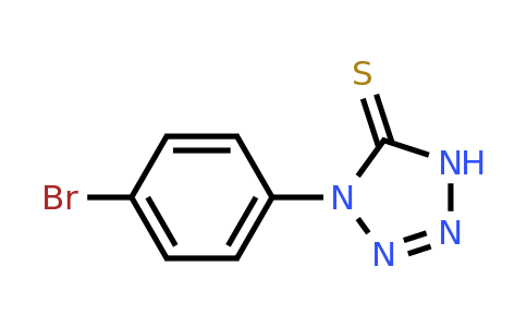 CAS 22347-29-1 | 1-(4-bromophenyl)-4,5-dihydro-1H-1,2,3,4-tetrazole-5-thione