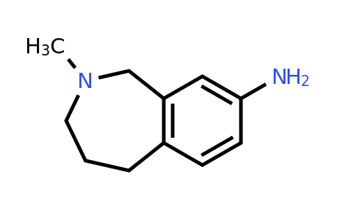 CAS 223699-36-3 | 2-methyl-2,3,4,5-tetrahydro-1H-2-benzazepin-8-amine