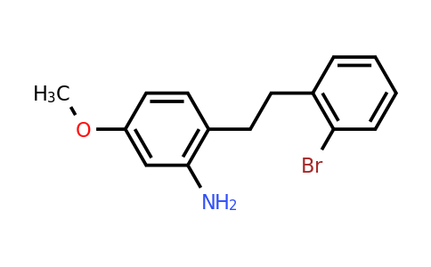 CAS 223787-52-8 | 2-(2-Bromophenethyl)-5-methoxyaniline