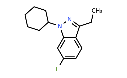 CAS 224048-17-3 | 1-Cyclohexyl-3-ethyl-6-fluoro-1H-indazole