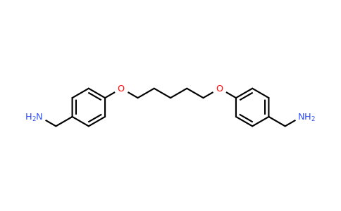 CAS 224054-40-4 | [4-({5-[4-(Aminomethyl)phenoxy]-pentyl}oxy)phenyl]methanamine