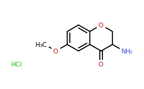 CAS 22406-60-6 | 3-amino-6-methoxy-chroman-4-one;hydrochloride
