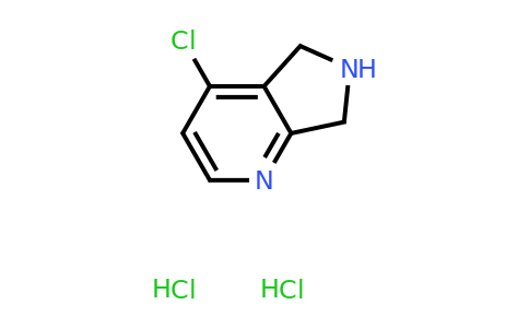 CAS 2241128-01-6 | 4-chloro-6,7-dihydro-5H-pyrrolo[3,4-b]pyridine;dihydrochloride